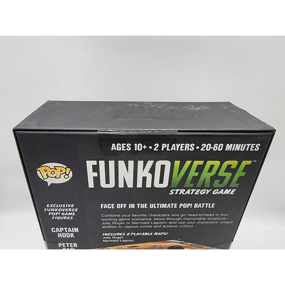 FunkoVerse Disney Peter Pan Strategy Game 2 Player NEW Sealed Funko Pop Game